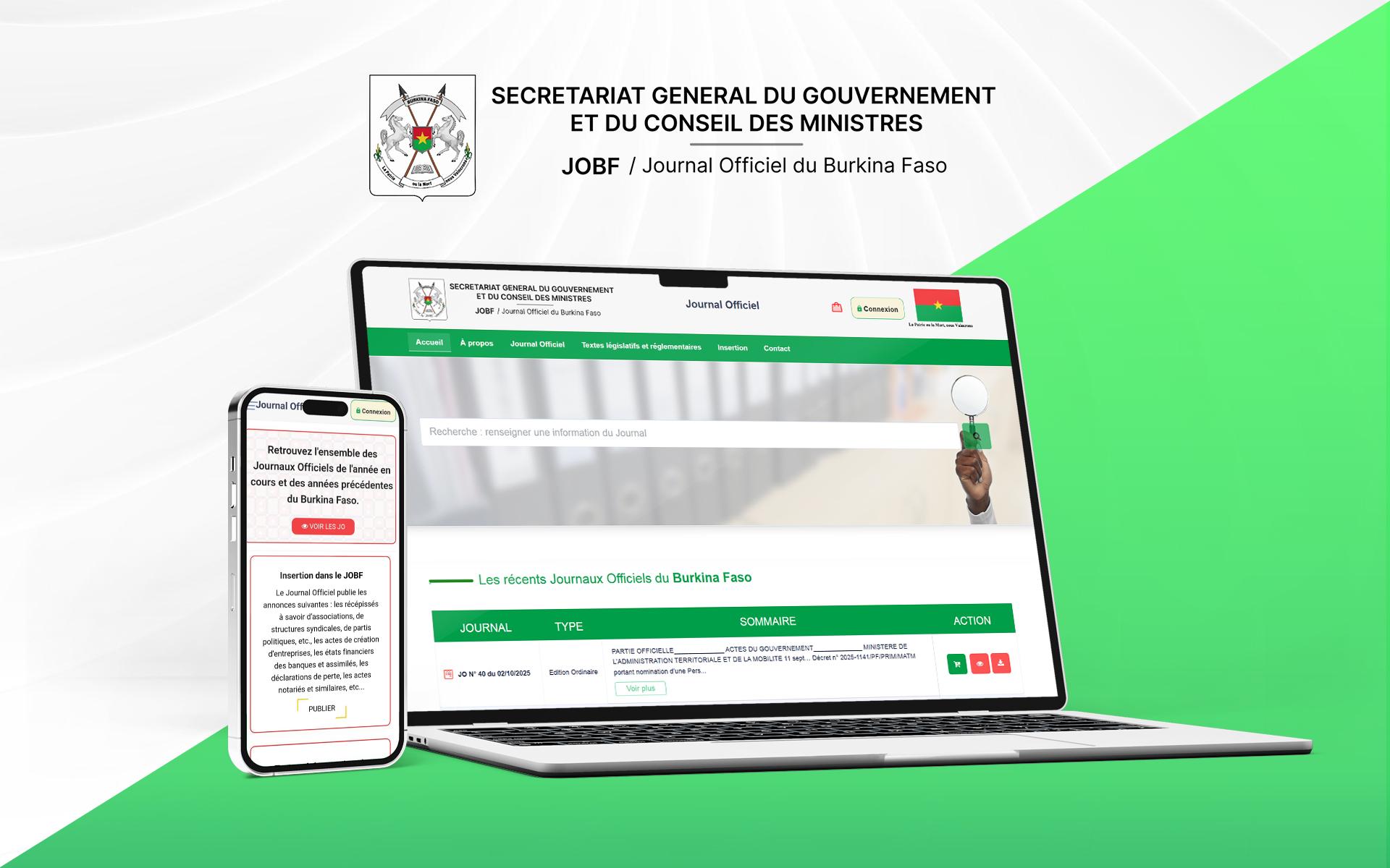 Journal Officiel du Faso